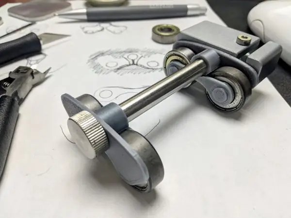 Minimal Spool Reel Guide for Snapmaker