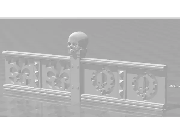 Alternative Balustrade for buidings - WH40k