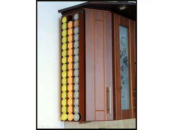 Dolce gusto capsule wall dispenser