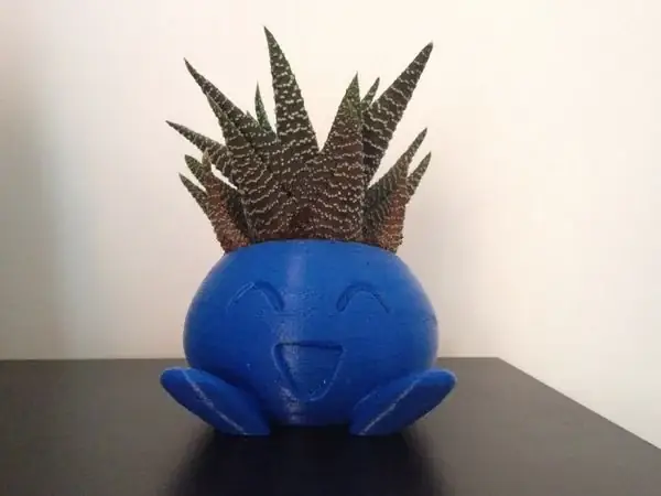 ODDRAIN : Oddish High Poly Planter [Printable without supports]