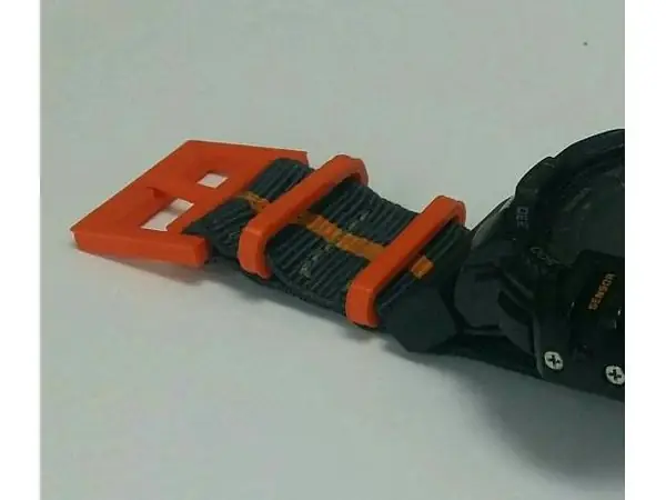 Watch strap buckle
