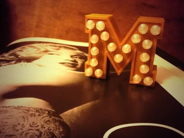 Vintage Marquee Letters