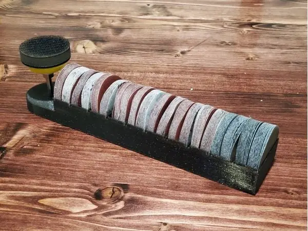 Sanding Disc Organizer