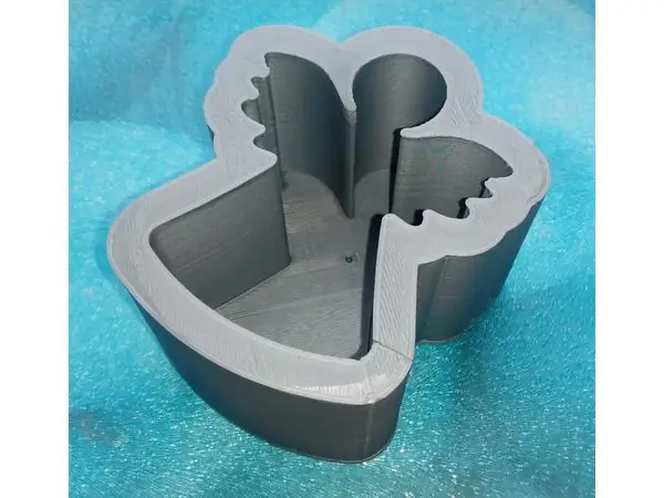 Mold for angel-candle