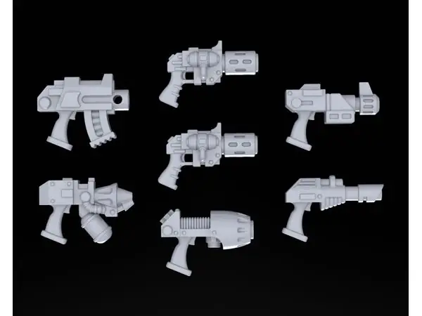 Super Soldier Hand Weapons 28mm