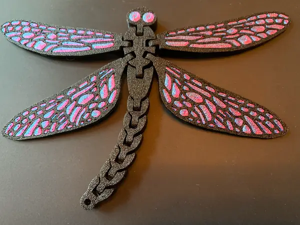 Floppy Dragonfly with Wing Accent