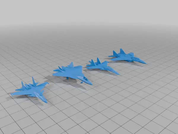 Russia/Soviet Union Multirole Fighter Pack: T-50 (Su-57), Mig-35, Su-34 Fullback, Su-35