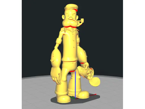 Popeye with Spinach