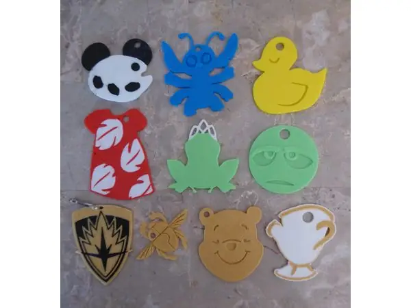 Mouse-Movie Lanyard Dangles