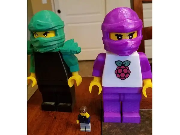 Ninjago Mask (including shoulder armor and sword)