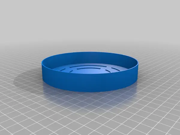 Round plant saucer