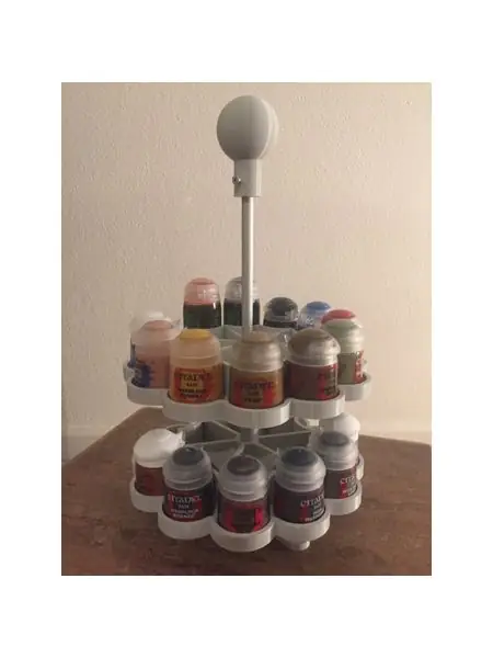Turning Paint Rack for Citadel Colors