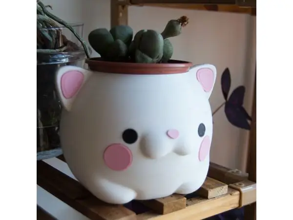 Cute Cat planter pot