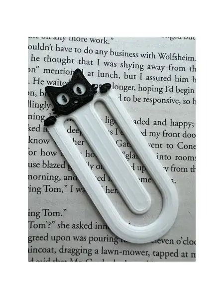 Peeking Cat Bookmark