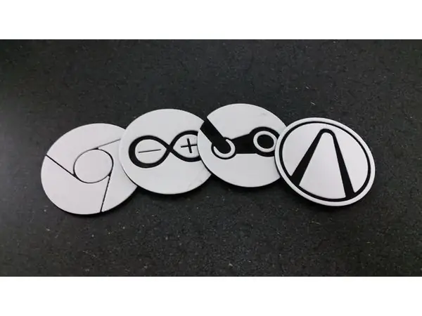 Coasters of Desktop Icons