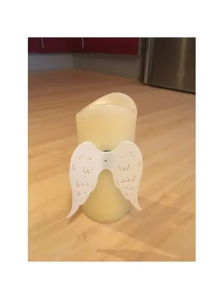 Angel Wings for Candle
