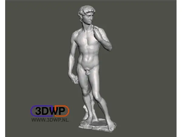 David By Michelangelo Sculpture (Statue 3D Scan)