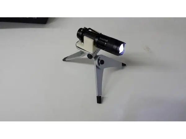 Cree Flashlight Tripod Mount