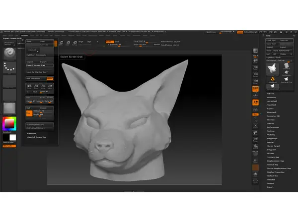 Cheeky Fox Head