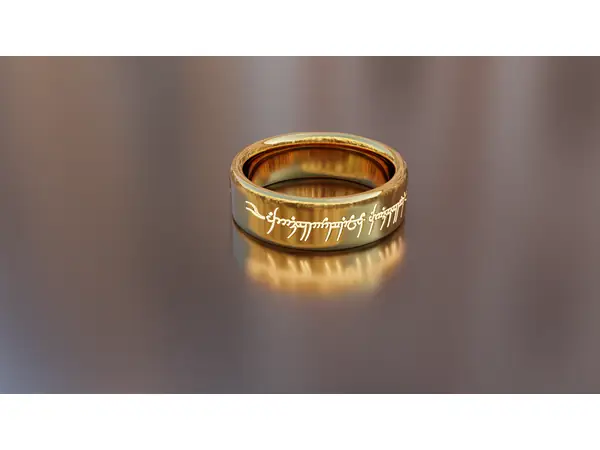 The one ring lord of the rings.