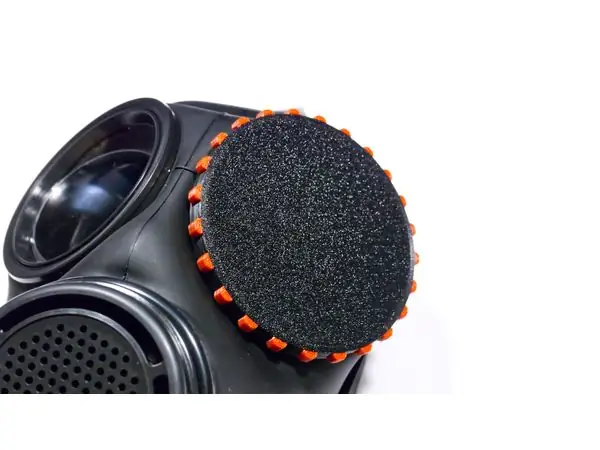 Lens caps for FMJ-08 gasmask