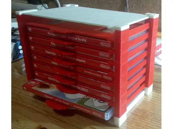 Nintendo Switch Video Game Case Holder