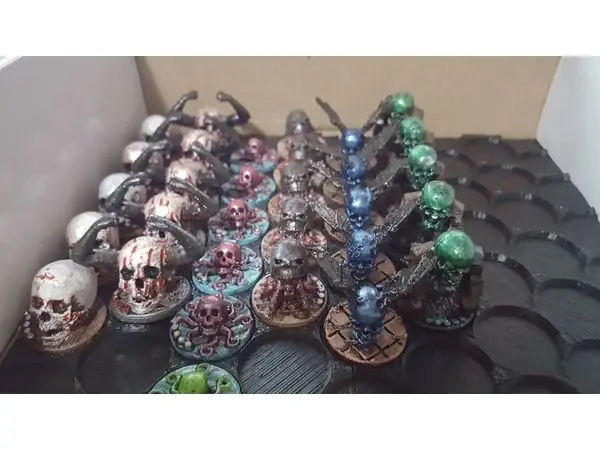 Generic Enemy Skull Figures for DnD