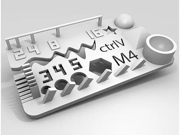 Test your 3D printer! v2