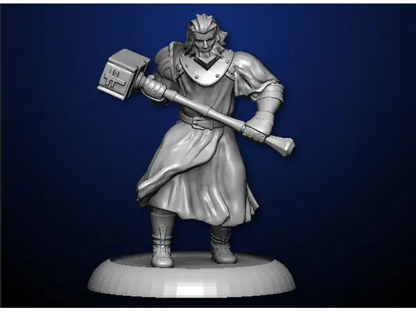 Warrior with Hammer