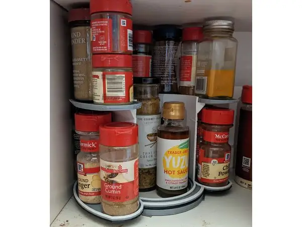 Rotating Spice Rack
