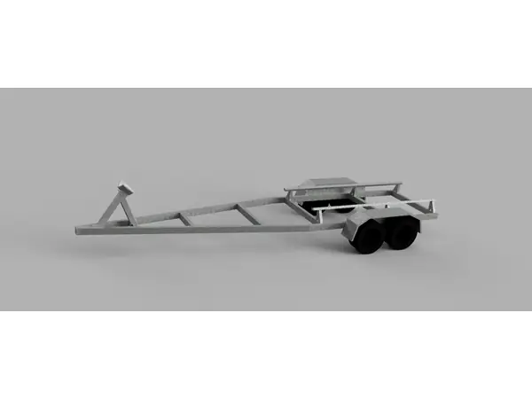 RIO EP RC Boat Trailer 1/10th Scale