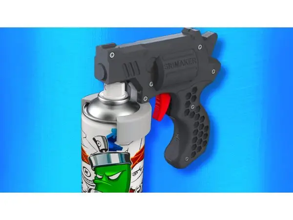 Spray Can Handle / Spray gun