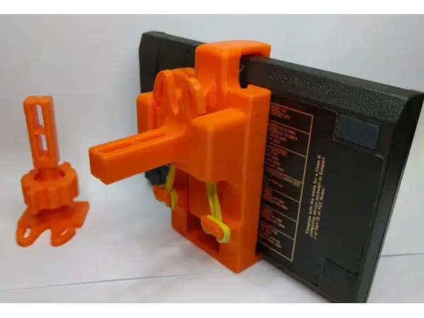 Car or wall mount gripping smartphone holder system