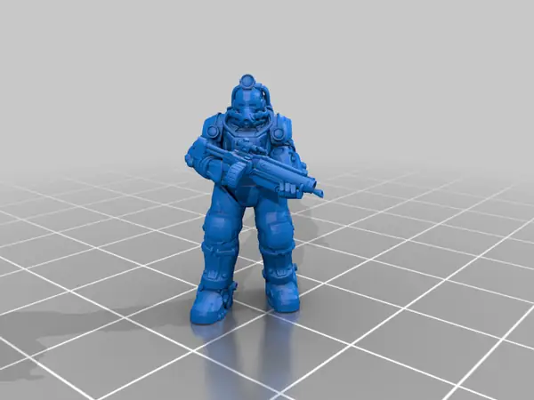 Fallout RPG - PA Excavation model Hereos