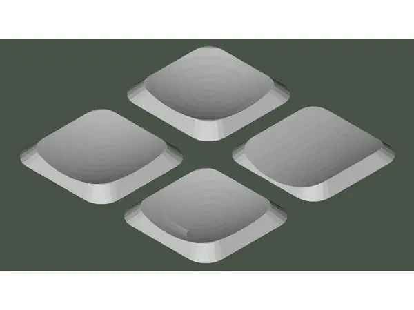 Parametric Keycap Veneers for Flat Laptop Keyboards