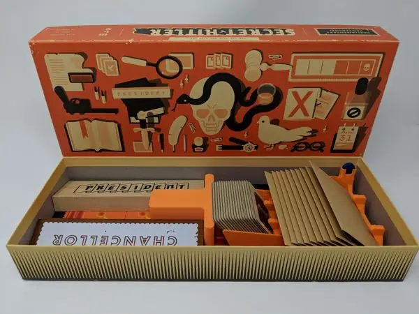 Secret Hitler Board Game Insert