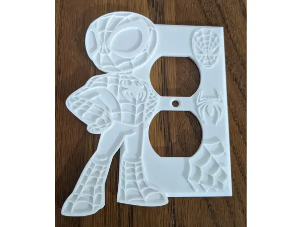 spider-man light switch cover and outlet cover