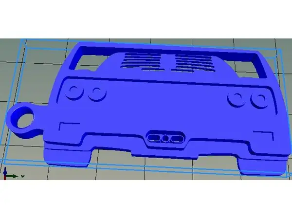 Ferrari F40 Keychain