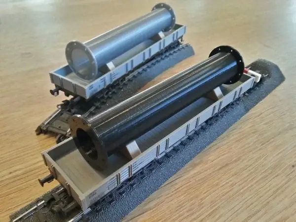 flange pipe 1:87 scale (H0)
