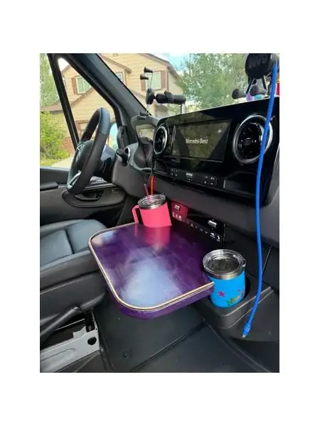 Cup Holder adapter for sprinter Van 2500 with the 4 cup holder stock.