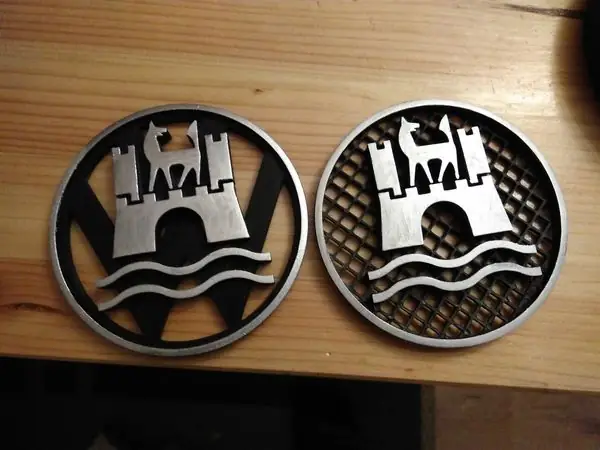 Wolfsburg VW Golf/Jetta/Corrado/Passat front emblem replacement