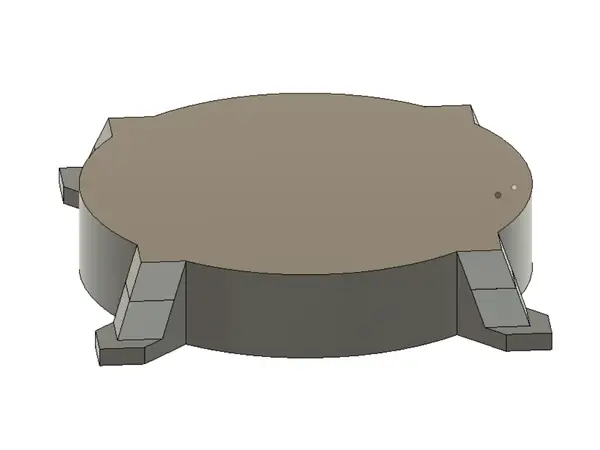 Miniature Base Throne - 25 mm