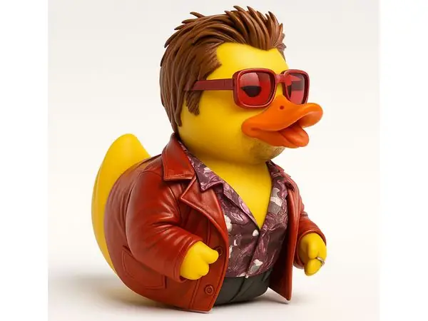 Fight Duck – 3D Rubber Duck in Cult Style / Fight Duck – 3D Badeente im Kultlook