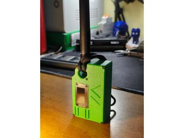 Meshtastic node body for 18650 battery. Heltec V4 LoRa 32 GPS ESP32