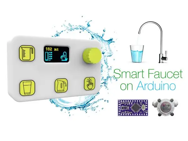 Smart faucet on Arduino (filter resource counter)