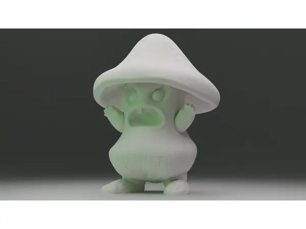 Angry little mushroom man