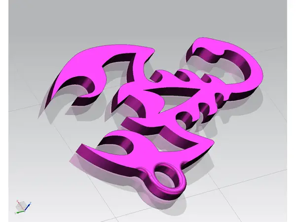 Scorpione ciondolo - Scorpion pendant
