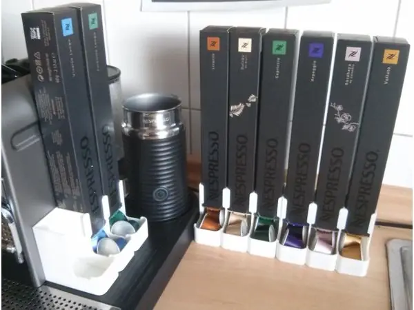 Nespresso capsule dispenser