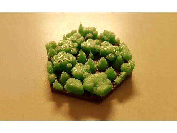 Tabletop Trees (Hex)