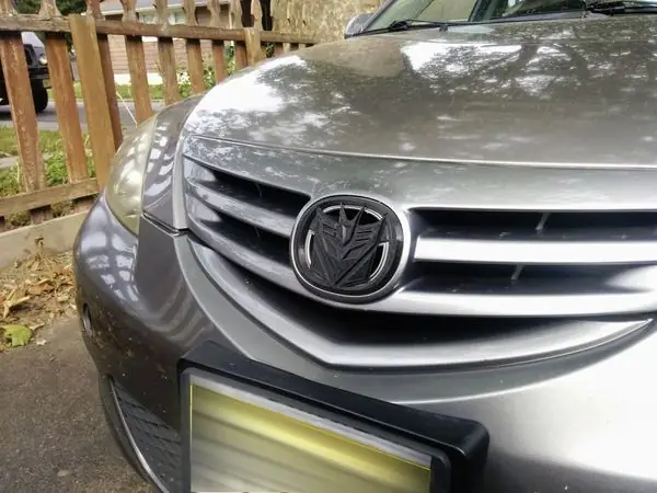 Mazda 3 - Decepticon Emblem